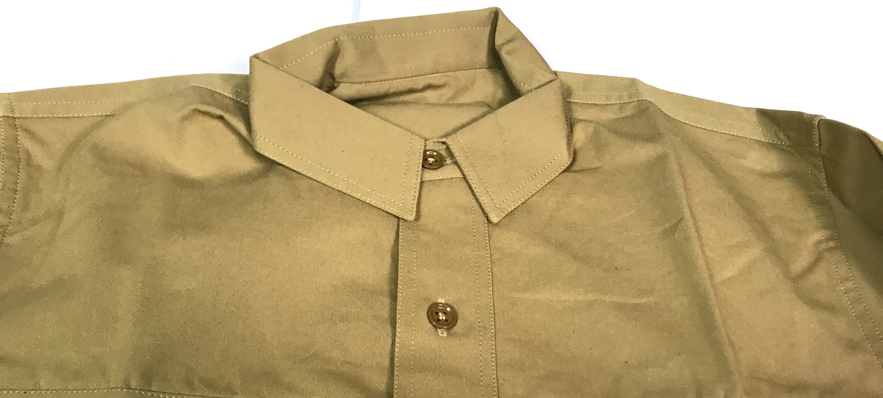 WWI US Army M1912 Summer Cotton Field Shirt - Etsy