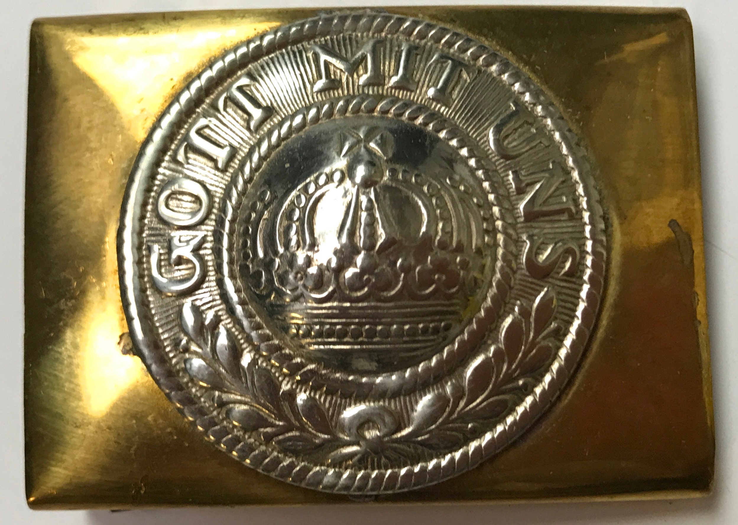 WWI German M1893 Prussian Belt Buckle