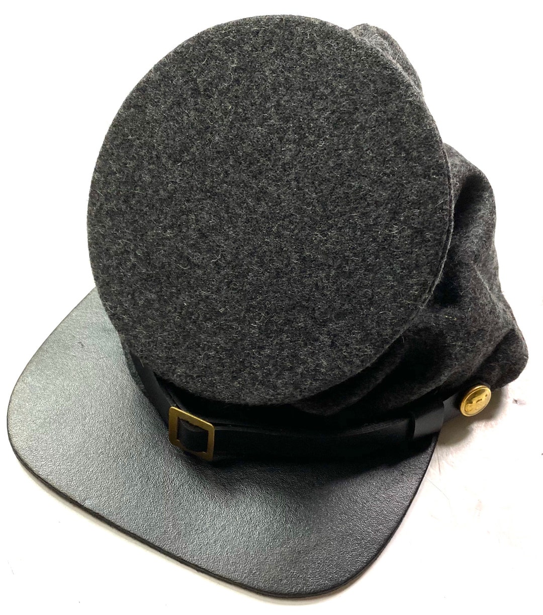 Civil War CSA CS Confederate Enlisted Infantry Bummer Forage Kepi
