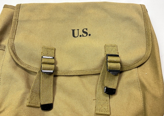 WWII M1936 Musette Bag, Made in USA
