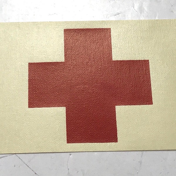 WWII US Medic Sleeve Arm Brassard Insignia