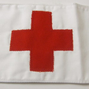 WWII US Medic Sleeve Arm Brassard Insignia
