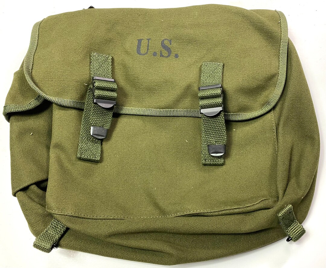 Ceinture Militaire Américaine M1936/M36 WWII - Réplique Fidèle En Coton Robuste (Vert OD)