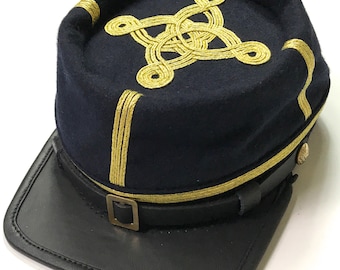 Civil War US Union Major Colonel Officer Infantry Kepi Cap