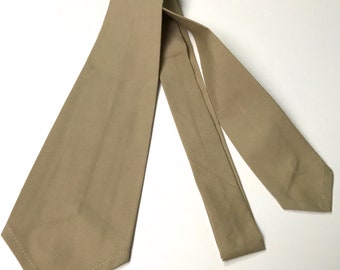 WWII US Army Khaki Class A Tie