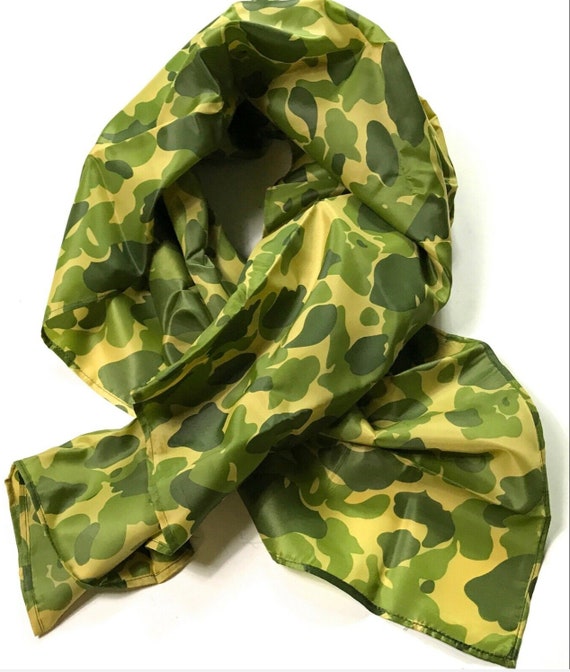 WWII US Dday Airborne Paratrooper Camo Jump Scarf-large - Etsy