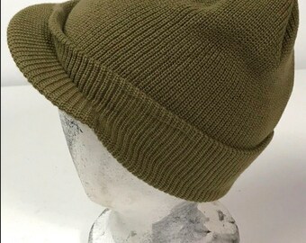 WWII US Winter Wool M1941 jeep Cap 