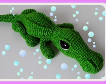 PDF Crochet Pattern Crocodile/alligator Patrón En PDF - Etsy Canada