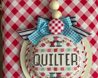 Quilter-RoundAbouts Cross Stitch Chart