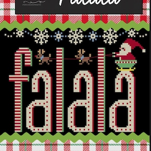 Falala-Christmas in July Cross Stitch Chart