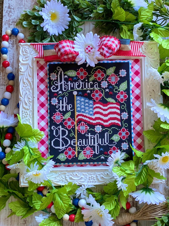 America The Beautiful Etsy