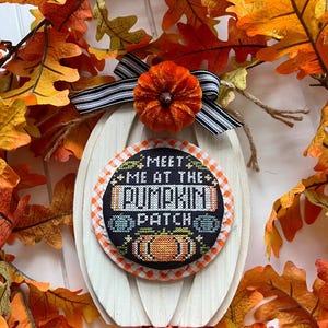 Spotkajmy się na Pumpkin Patch-Cross Stitch Series