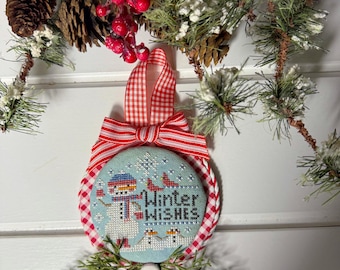 Winter Wishes-RoundAbouts Cross Stitch Chart