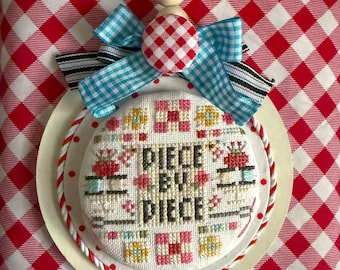 Diagrama de punto de cruz pieza por pieza - RoundAbouts