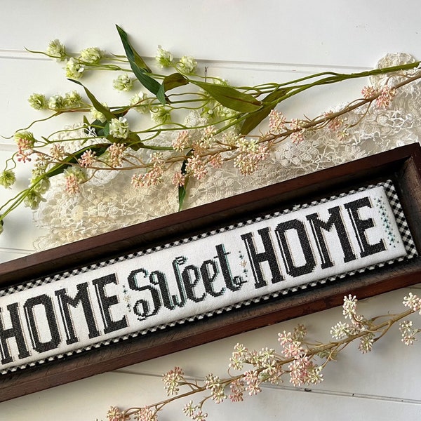 Home Sweet Home-Cross Stitch Pattern