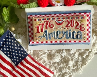 1776-2026-Sassy Stripperinnen Kreuzstichvorlage