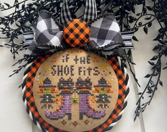 If the Shoe Fits-RoundAbouts Cross Stitch