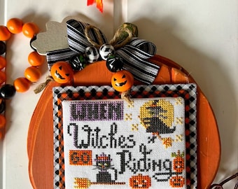 When Witches-Tiered Tray Tidbit with Bonus Happy Halloween
