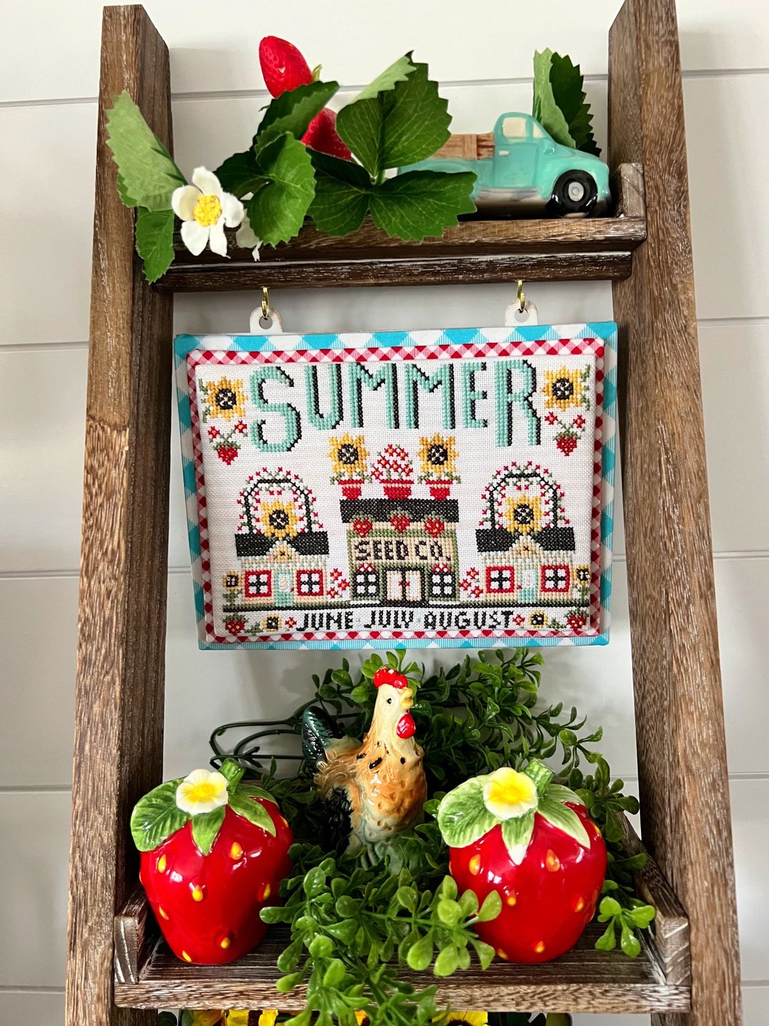 Summerstitching Seasons With the Housewives Etsy