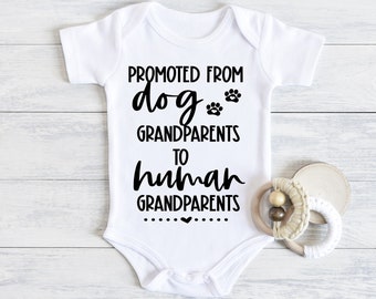 proud grandparents announcement