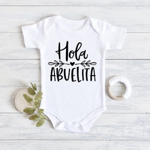hola abuela onesie