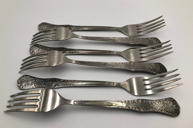 Antique cutlery set Etsy