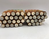 Vintage bakelite door handle 41 pcs. 2523 gr. Detail of German bakelite door handles. Antique door handles of the USSR.
