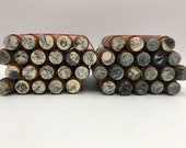 Vintage bakelite door handle 41 pcs. 2508 gr. Detail of German bakelite door handles. Antique door handles of the USSR.