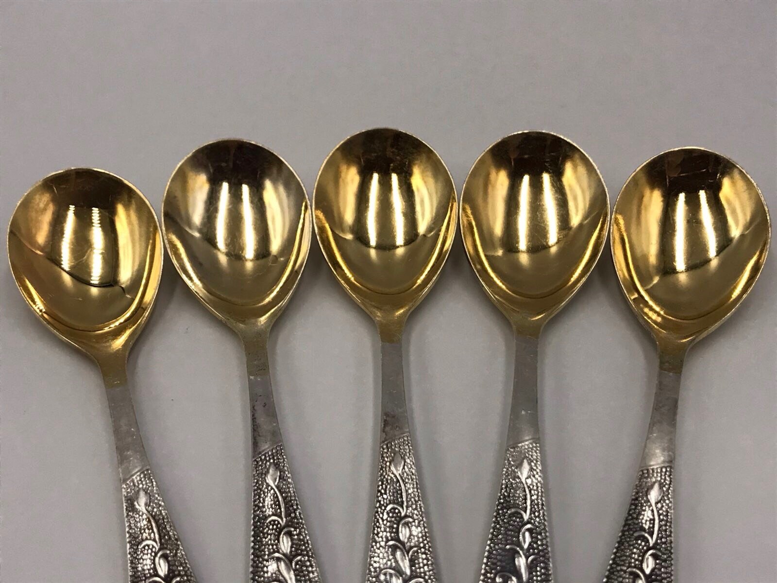 Vintage Set of Tea Spoons Kitchenware сupro Nickel. Etsy