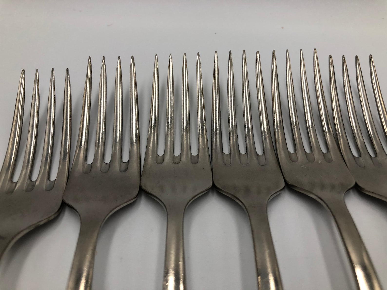Vintage Set of Forks 12 Pieces Etsy