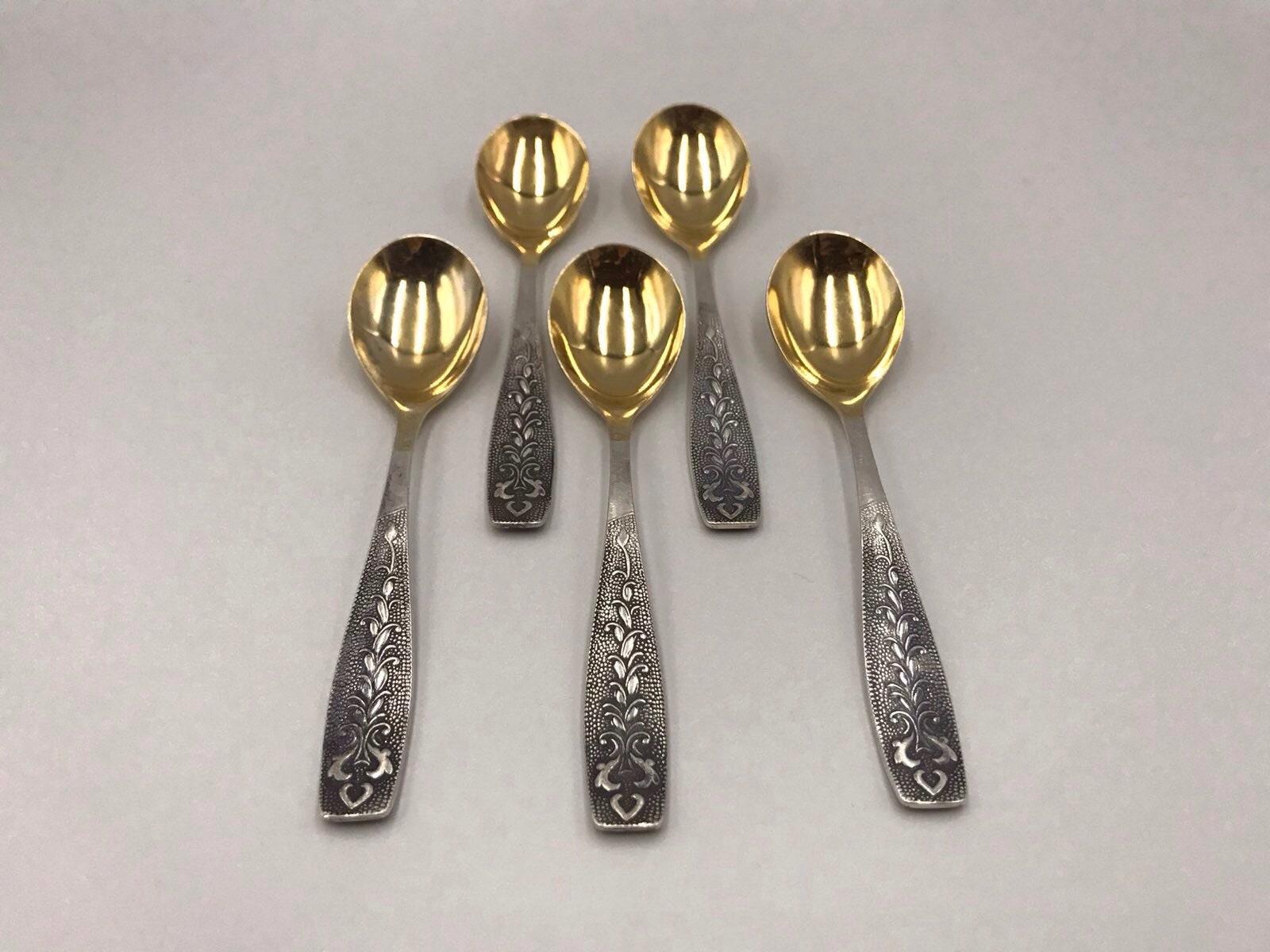 Vintage Set of Tea Spoons Kitchenware Etsy UK