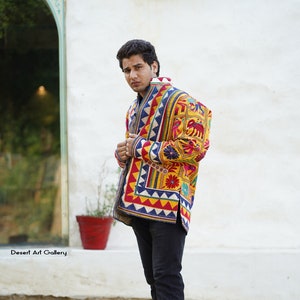Mirror work jackets buy online deals