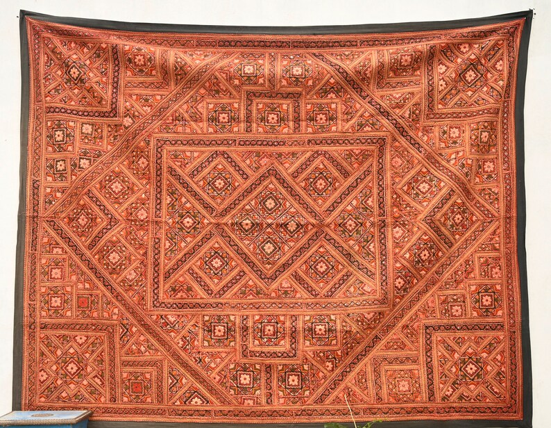 Beautiful Bed Cover / Wall Hanging / length 100 X Width 80 Etsy