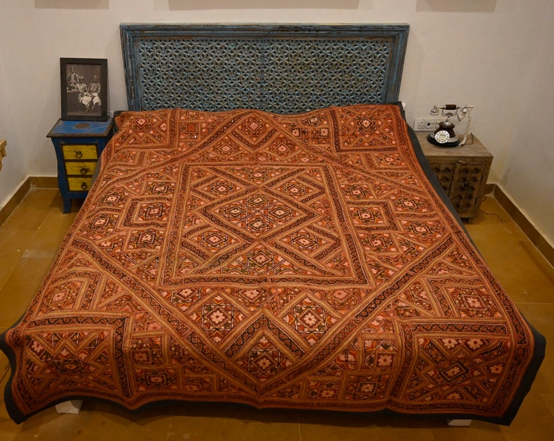 Beautiful Bed Cover / Wall Hanging / length 100 X Width 80 Etsy