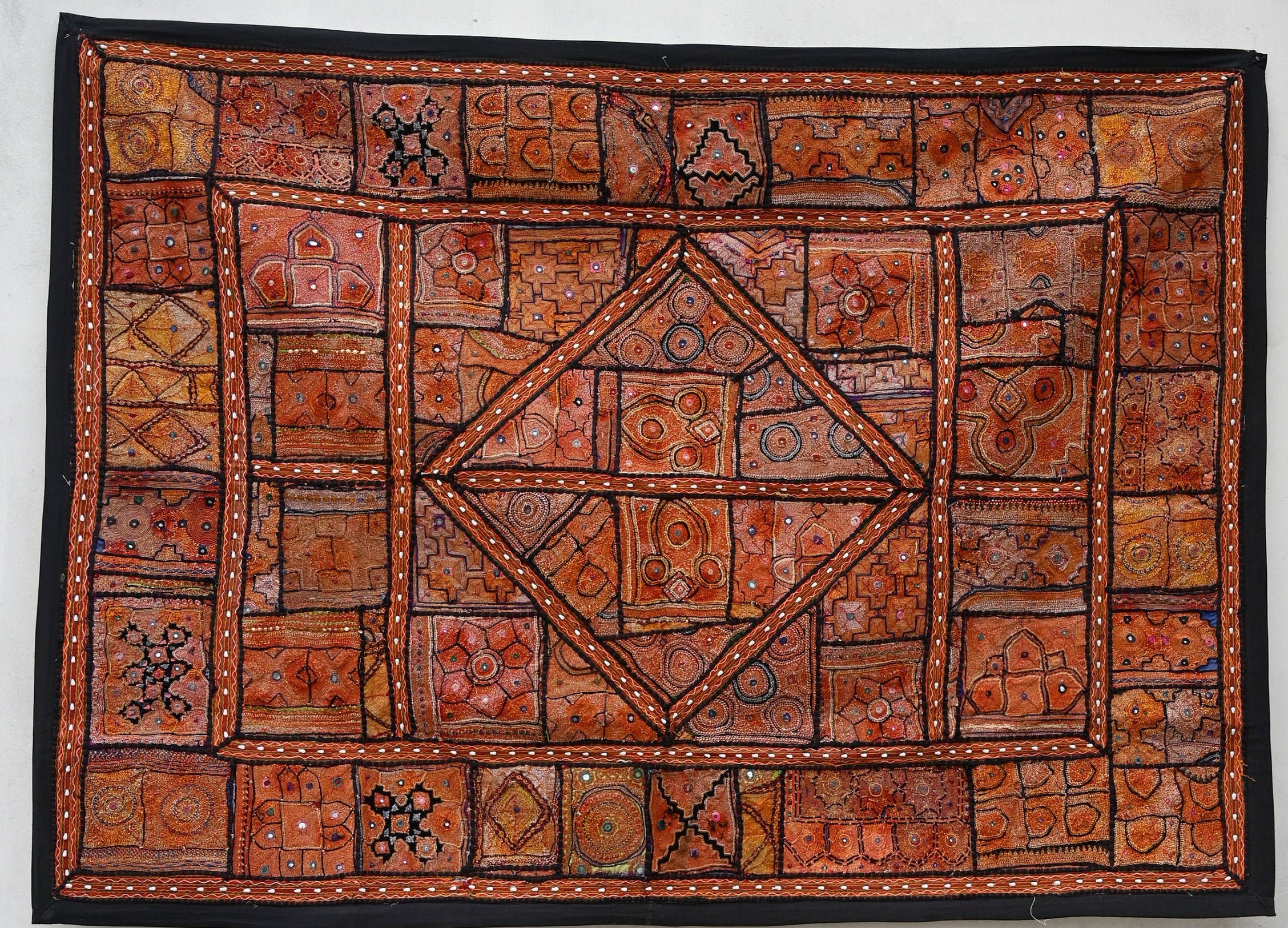 Beautiful wall hanging /Indian handicraft/ antique wall Etsy