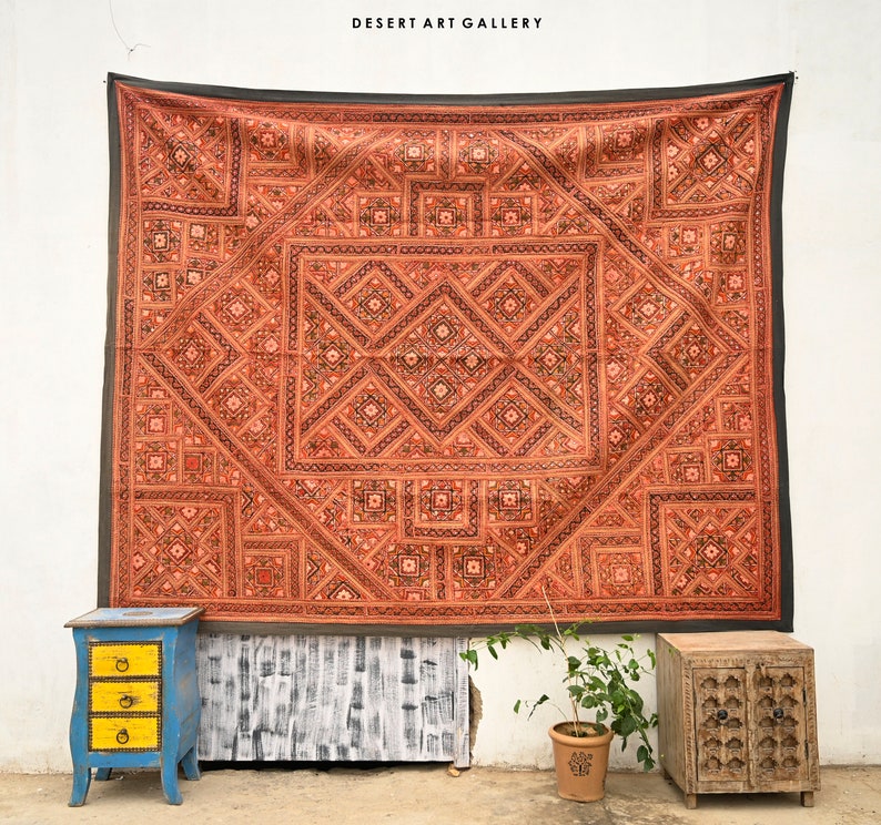 Beautiful Bed Cover / Wall Hanging / length 100 X Width 80 Etsy