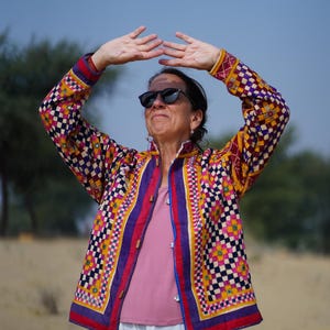 Banjara Handmade Embroidered Jacket: Vintage Tribal Boho Coat