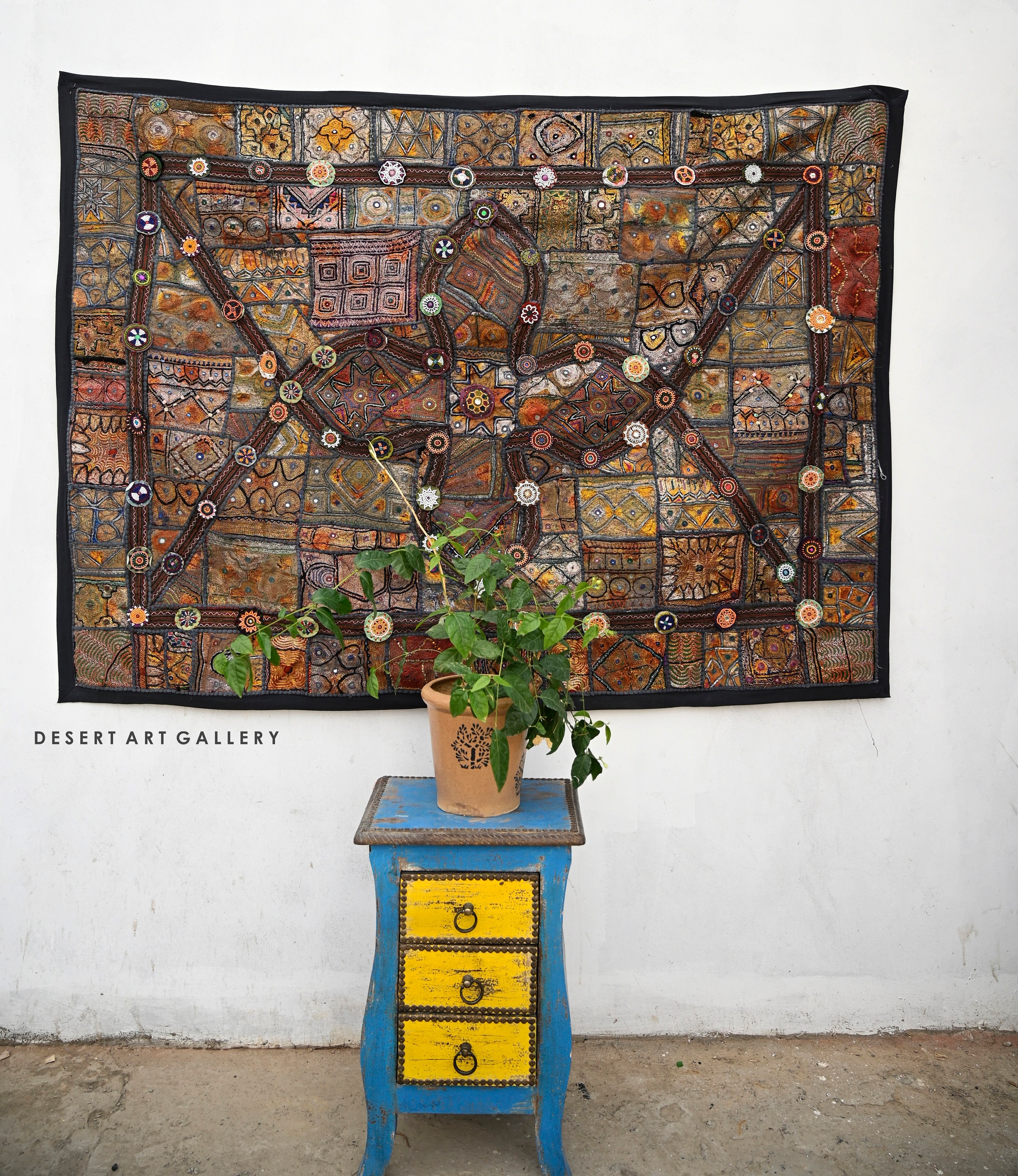 Beautiful Wall Hanging /indian Handicraft/ Antique Wall Etsy UK