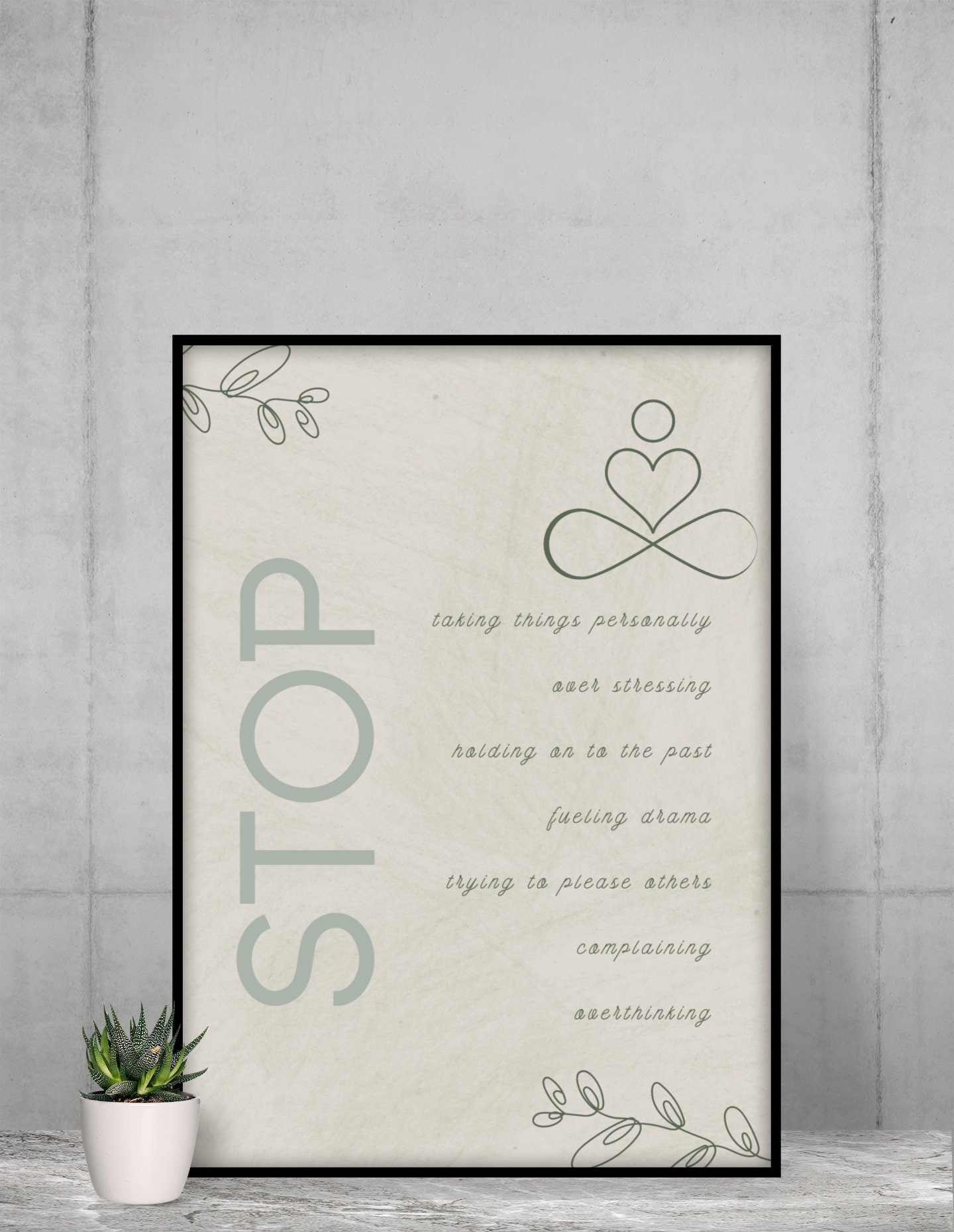 Aesthetic Wall Decor Printable Digital Download Aesthetic Self love