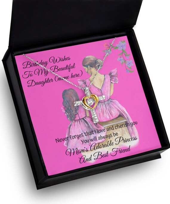 Birthday Gift for Daughter Birthday Wishes to My Beautiful Etsy