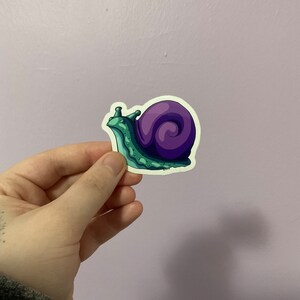 Snail sticker