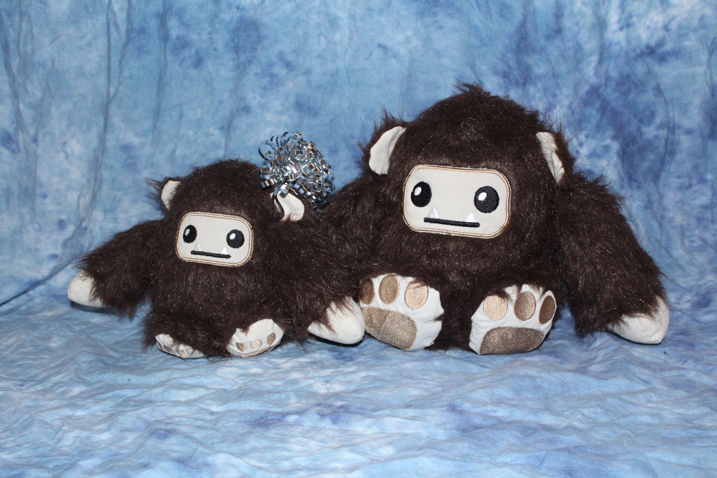 PDF Yeti Bigfoot Sewing Pattern Sasquatch Stuffed Animal 