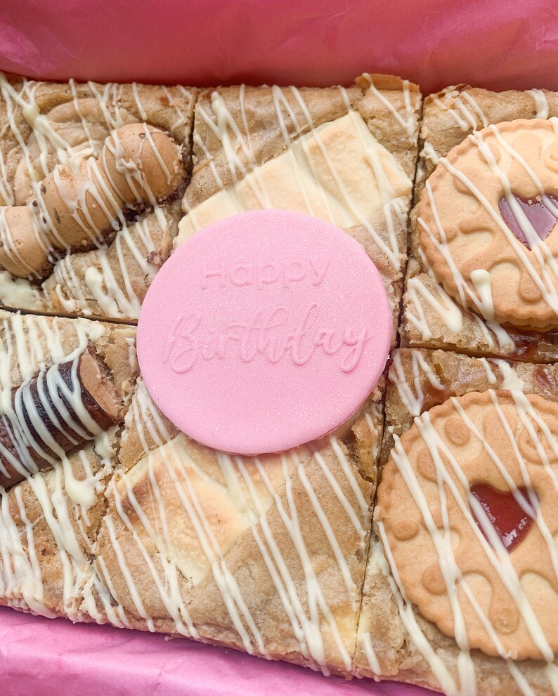 Fudgy Blondies // Blondies by Post // Letterbox Brownies // Etsy UK