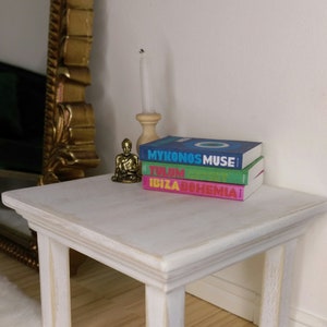 1:6 scale fashion doll table, small coffee table, doll house end table