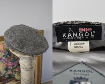 Vintage Tweed Cap by Kangol Heritage | Y2K Hat | Designed in Great Britain
