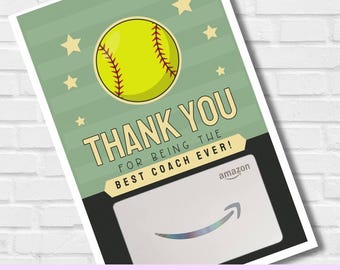 Cartão Agradecimento Treinador Beisebol - Presente Treinador Baseball