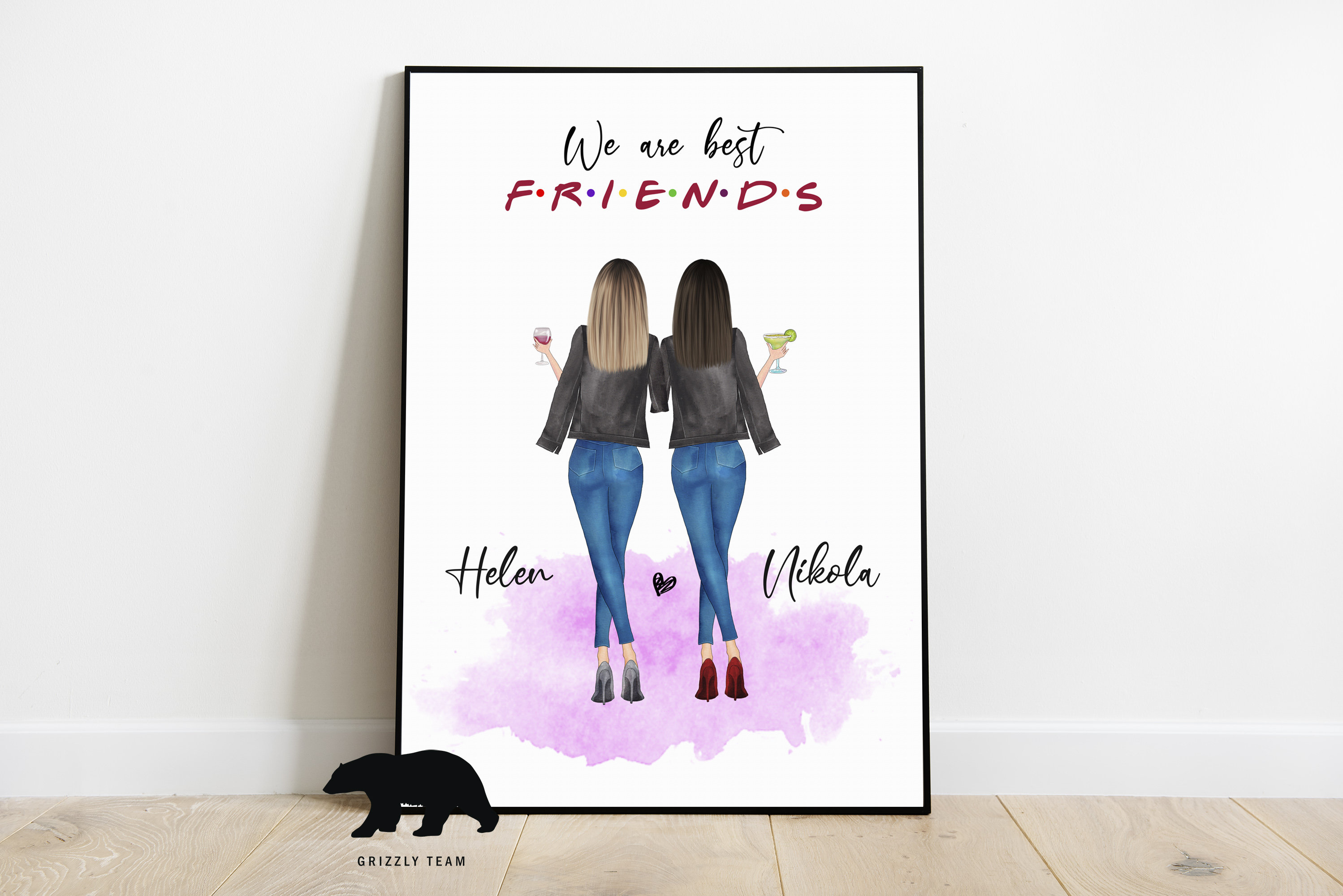 Gift Idea For Your Best Friend Best Friends Gift Idea We Etsy