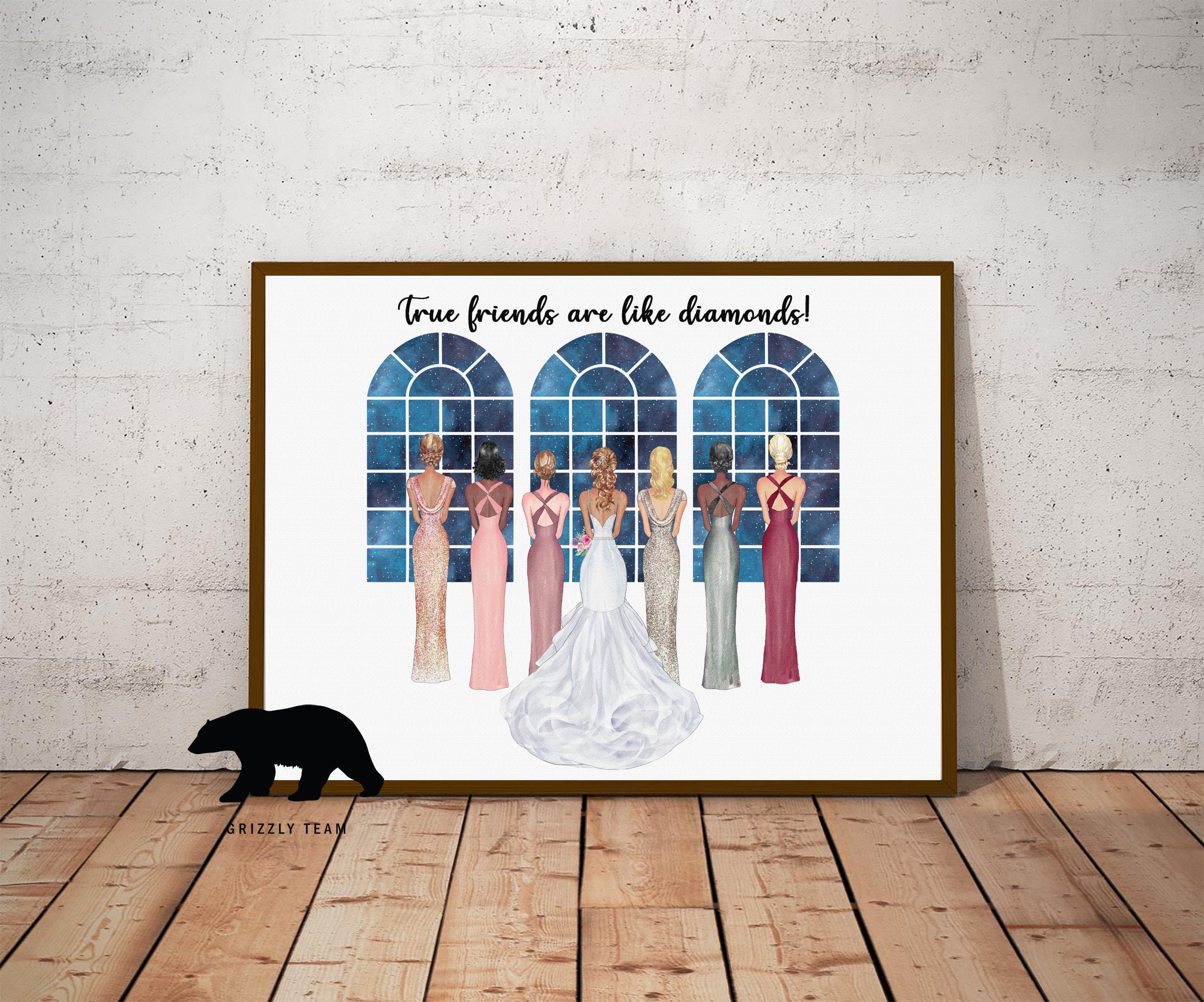 Personalized Gift for Bride Bachelorette party Gift from | Etsy