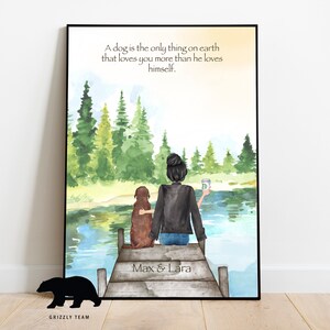 Pet Owner Gift | Pet Loss Gift | Customized Pet Owner Gift | Personalized Pet Owner Gift | Animal Lover Gift | Dog Lover Gift | Pet Portrait