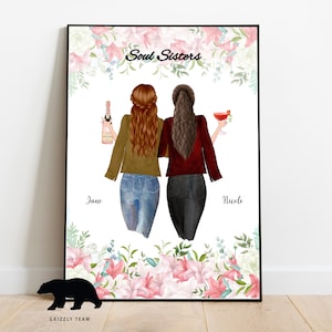 Gift Idea for Sister | Personalized Gift for Sister | Sisters love | Customized Gift for Sister | Soul Sister